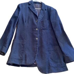 Izod blazer corduroy, large and blue. Used condition is good.
